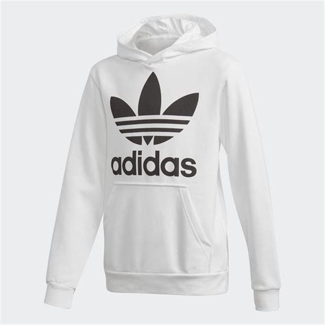 adidas hoodie 164 weiß|Weiße Hoodies .